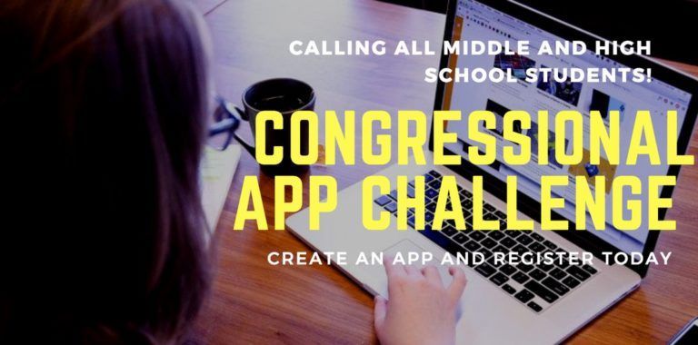 CodeHS's tweet image. Join the 2020 Congressional App Challenge! Register now and Code for Congress, learn more here: buff.ly/2wVIN2b #Congress4CS