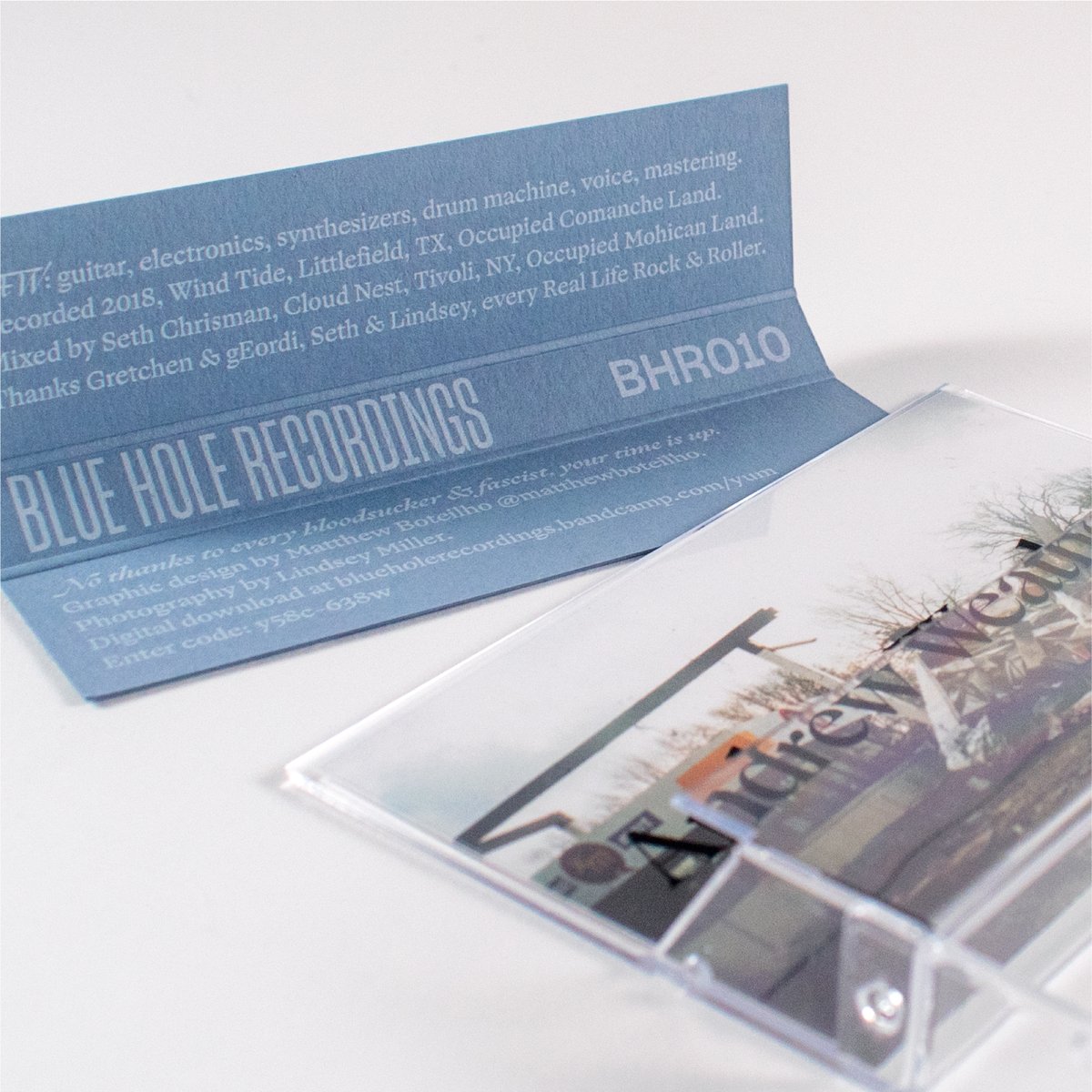 blueholerecs's tweet photo. Our new @andrewweathers tape comes out this Friday, and I’m very pleased to be able to now show you what it looks like! Turned out beautifully all around, a wonderful project to get to work on. Preorders have begun shipping out and will be available also for download on Friday.🙏🏻 https://t.co/pIlJsosN7S