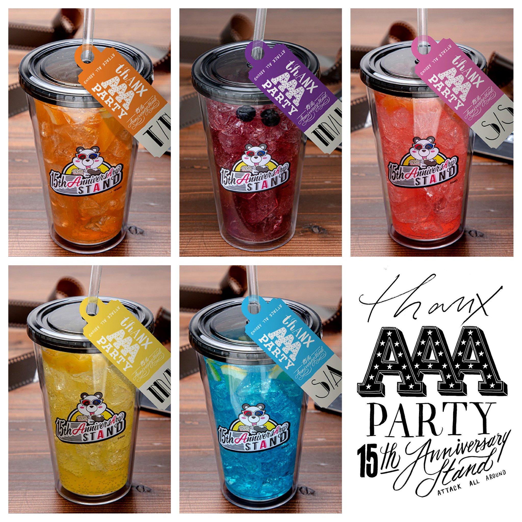 aparty Lovers A Twitter Thanx a Partyメニュー a カラードリンク マンダリンオレンジ チリアンパープル アザレアピンク クロムイエロー ホライズンブルー 各9円 1 400円で ストロータンブラー を持ち帰り可 T Co aparty Lovers A Twitter Thanx a Partyメニュー a カラードリンク マンダリンオレンジ チリアンパープル アザレアピンク クロムイエロー ホライズンブルー 各9円 1 400円で ストロータンブラー を持ち帰り可 T Co