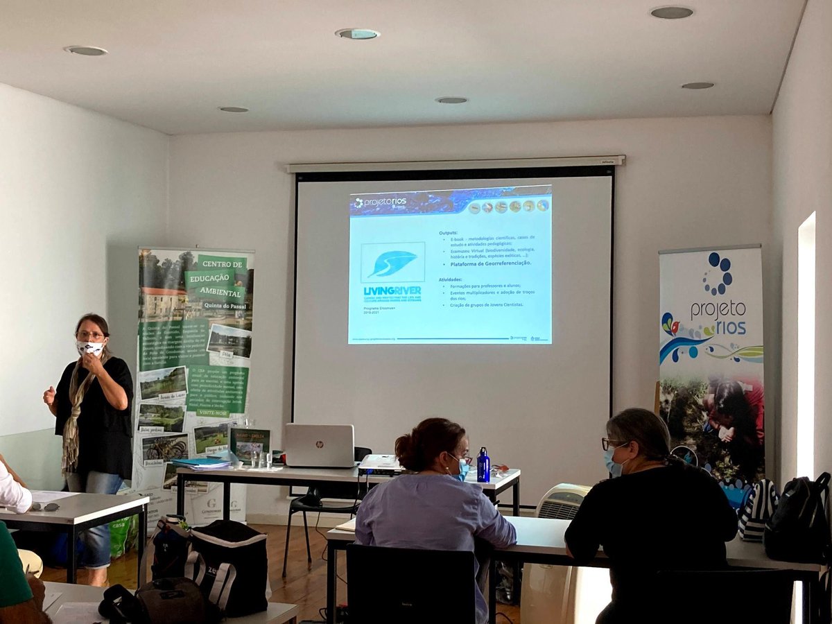 On July 23th and 24th, another edition of the Monitoring Training Course. In this course of <a href="/ProxectoRios/">proxecto rios</a>, the European projects of which #ASPEA is a partner, related to water ecosystems and their preservation and knowledge, #LIVINGRIVER  were also known to the trainees.