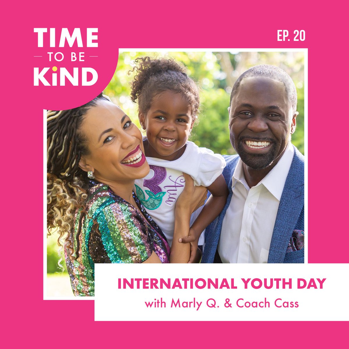 It’s #InternationalYouthDay2020 and, to celebrate, we’re making Time to be Kind with <a href="/InspireMany/">Coach Cass</a> 
⁣
Listen to this inspiring 20 min podcast episode via iTunes / Spotify or marlyQ.com/20 for direct access to show notes &amp; transcription <a href="/wePARK/">PARK Project</a> #wePARK