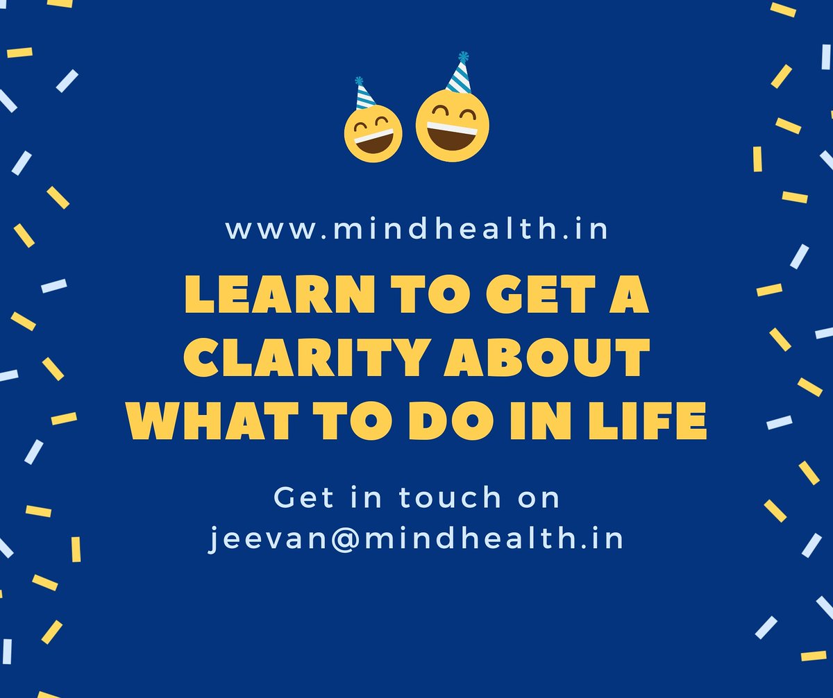 jeevanav's tweet photo. In many dynamic situations, we couldn't find the right way to lead ourselves. We need support to find a clarity about what to do in the life. 

Get in touch at +91-98220-24674 | jeevan@mindhealth.in

#mindhealth #mindfulness #consulting #coaching #behaviorchange #leadership #Pune https://t.co/RTxfn32X4P
