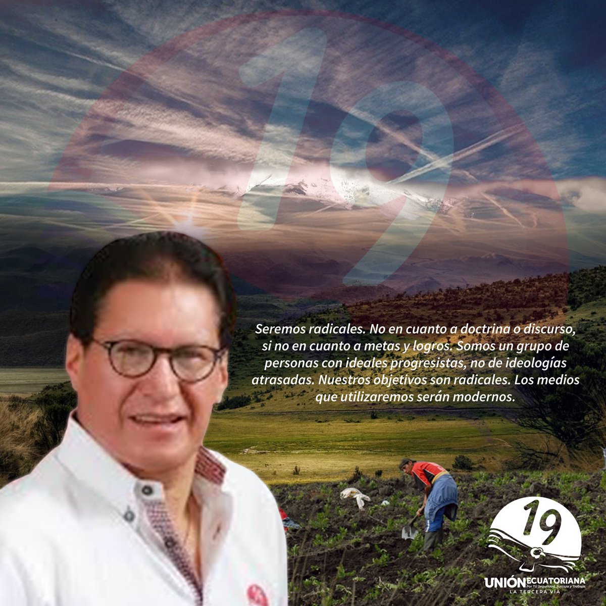 UNINECUATORIAN1's tweet photo. "La Tercera Vía"
No se trata de inventar el agua tibia, se trata de tomar efectividad en las acciones para servir a nuestra gente más no servirse de nuestra gente.
WP
#UnionEcuatoriana
#Listas19
#SoloUnidosSomosMás
#WashingtonPesántez
#seguimoscreciendo
#LaOpcióndeTodoEcuador https://t.co/fg4QbQ7JIk