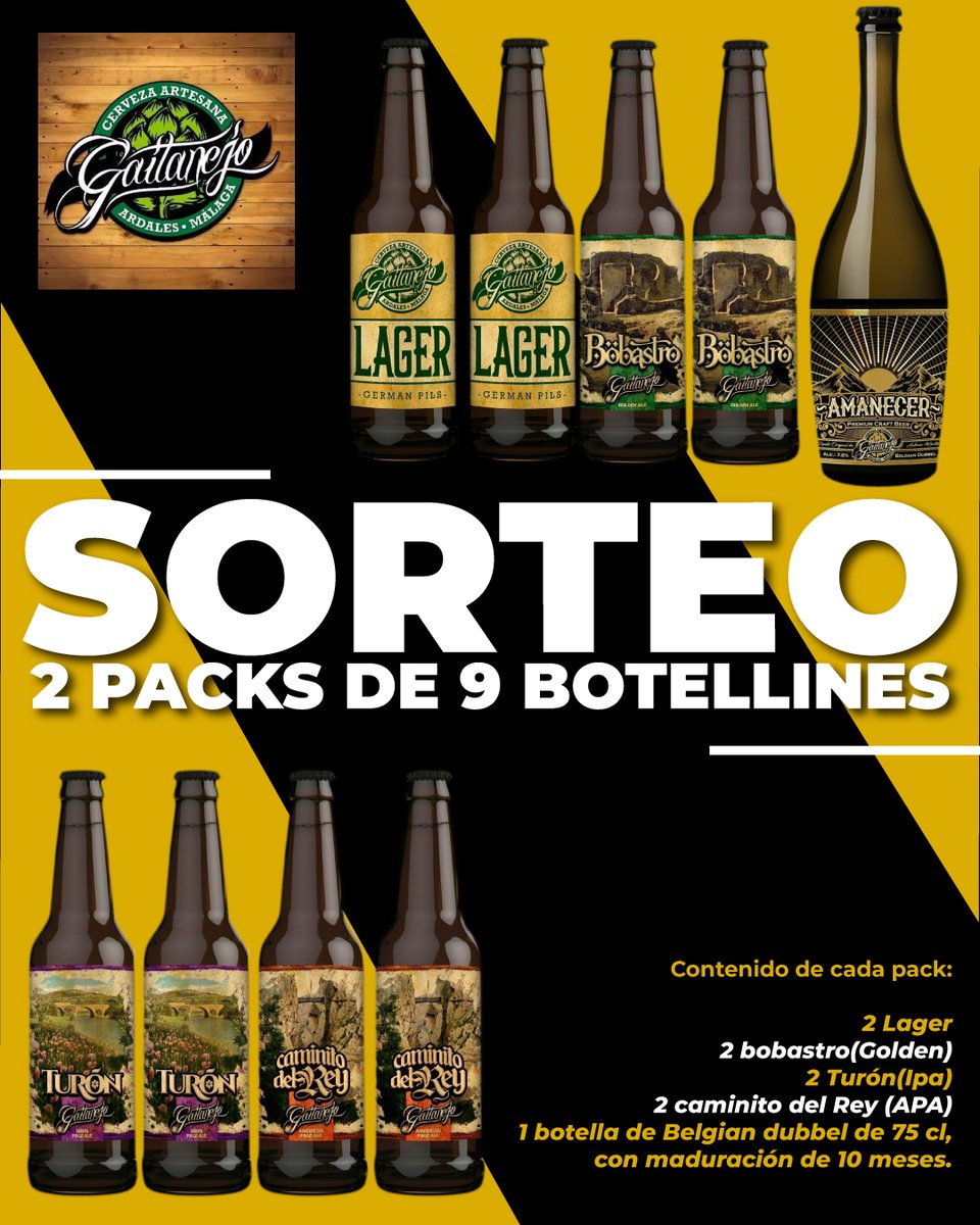 bebirapp's tweet photo. 🎁¡Nuevo #sorteo!

🍺SORTEO @gaitanejo

📲Participa en instagram

https://t.co/KwicN0JePL

#sorteo #bebirapp #cerveza #birra #beer #craftbeer #sorteoespaña https://t.co/XDPddQh4H3