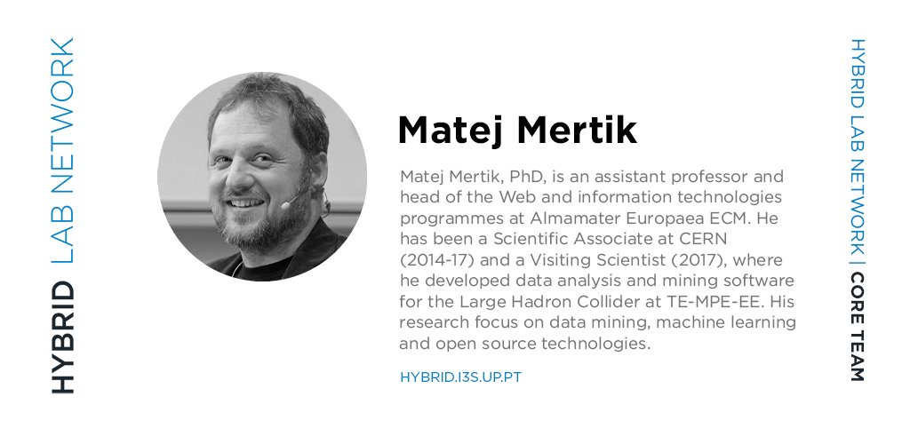 HybridLabNetwo1's tweet photo. Introducing the team behind Hybrid Lab Network: Matej Mertik from Alma Mater Europaea ECM.
Check out the full profile: https://t.co/PjRvhnVQ9n
#HYBRIDLabNetwork #HYBRID_Erasmus #ErasmusPlus #Erasmus
@AlmaMaterSI @MatejMertik https://t.co/hGgskY80U8