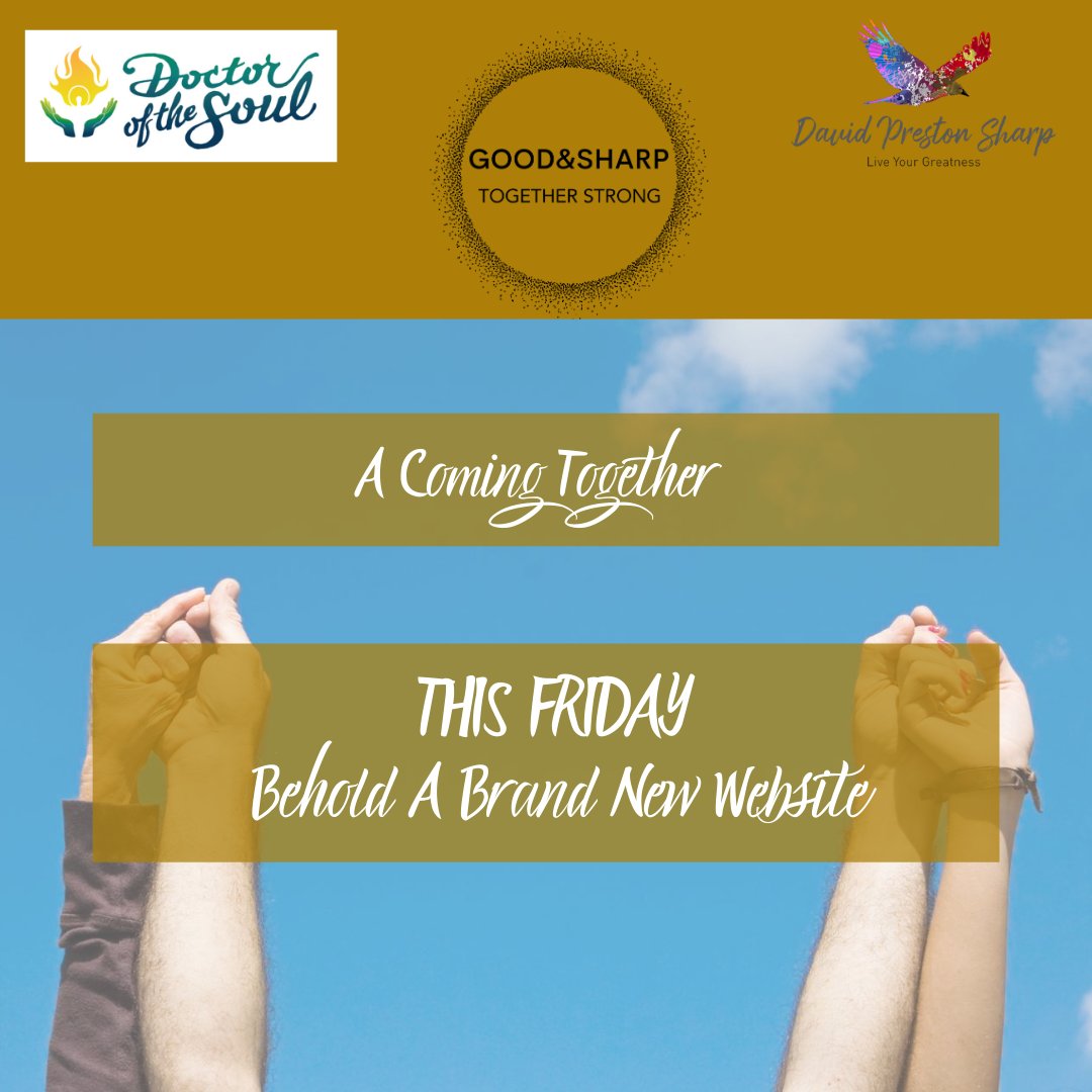 goodandsharpstu's tweet image. ANNOUNCEMENT: We are launching our BRAND NEW website THIS FRIDAY! You will finally be able to RSVP for our LIVESTREAM event and engage with us in a whole new way! We can&apos;t contain our excitement! Can Friday be here already?!

#goodandsharp #weblaunch #comingtogether #partners
