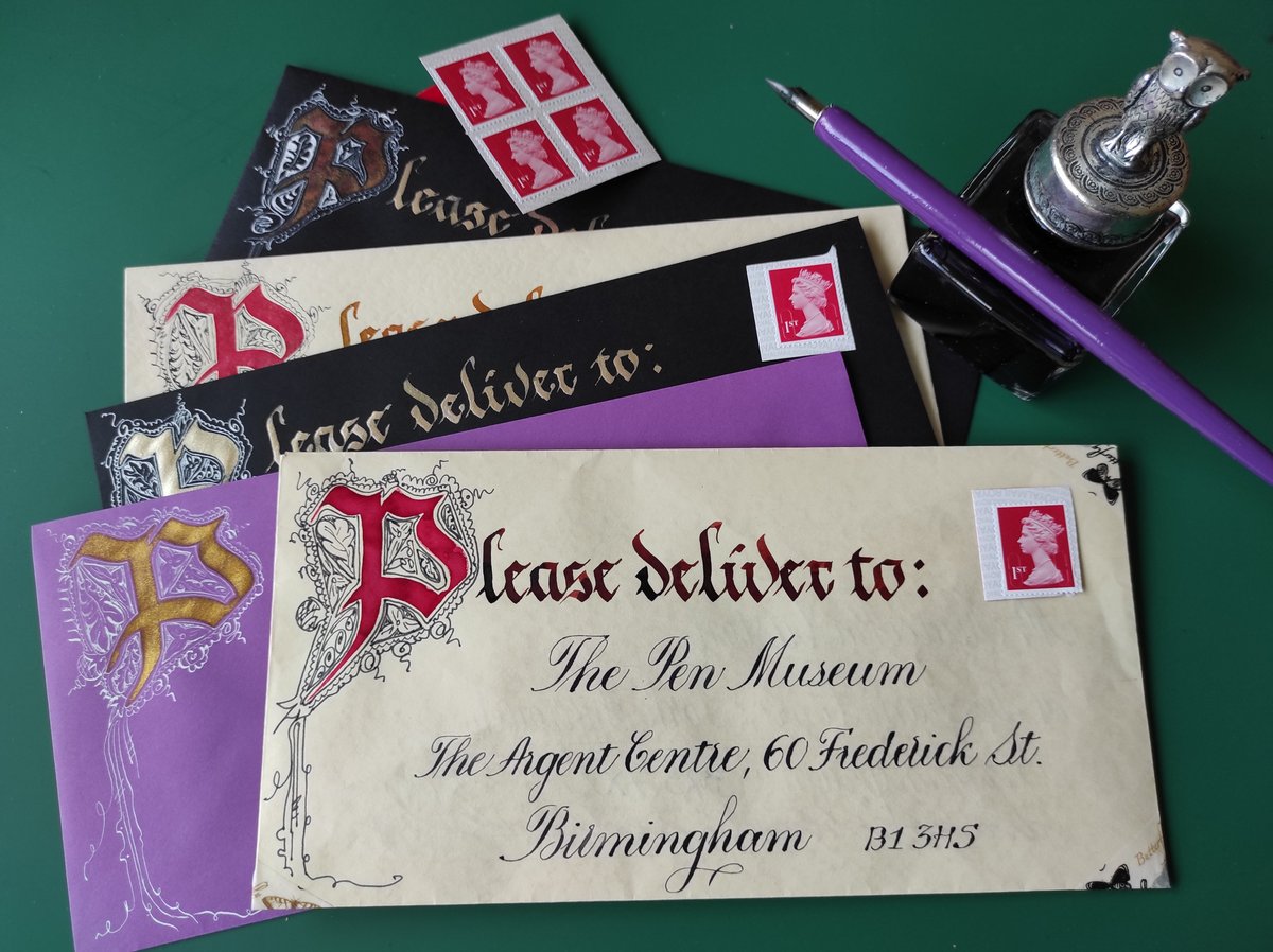 Pen Museum (@thepenmuseum) on Twitter photo #WorldCalligraphyDay some lovely examples of the work from two of our #calligraphers Jo & Linda. Hopefully our #classes @ the Museum can resume later in 2020. We may be #virtuallearning as well so keep watch on our social media. <a href="/ManuscriptPenCo/">Manuscript Pen Co.</a> <a href="/BrumMfr/">Brum Manufactures</a> <a href="/JQNF/">JQNF</a> <a href="/JQDTbirmingham/">Jewellery Quarter Development Trust</a> #WorldCalligraphyDay some lovely examples of the work from two of our #calligraphers Jo & Linda. Hopefully our #classes @ the Museum can resume later in 2020. We may be #virtuallearning as well so keep watch on our social media. <a href="/ManuscriptPenCo/">Manuscript Pen Co.</a> <a href="/BrumMfr/">Brum Manufactures</a> <a href="/JQNF/">JQNF</a> <a href="/JQDTbirmingham/">Jewellery Quarter Development Trust</a>