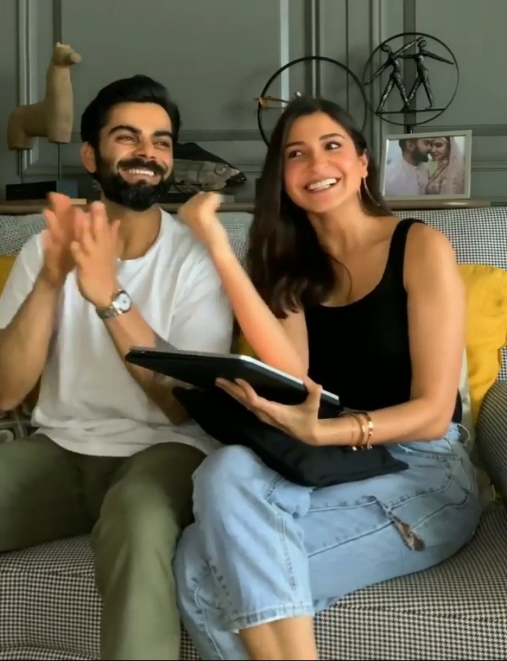 VirushkaaUpdate's tweet photo. @imVkohli &amp;  @AnushkaSharma are the first Indians to be featured in @instagram 's #TakeABreak series 🖤😘 #Virushka #PowerCouple 💪💫 https://t.co/q42zbkz3an