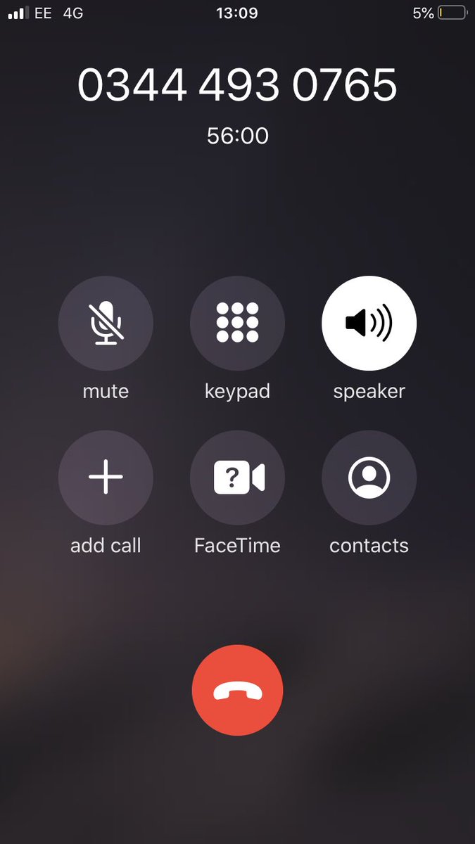 Malihax's tweet photo. @British_Airways I have just been on hold for this long only for you to disconnect my call!! It has now also been 7 days since i logged my complaint online with no response (case ref 21916052) 🤬🤬🤬 https://t.co/msGqG6AF0E