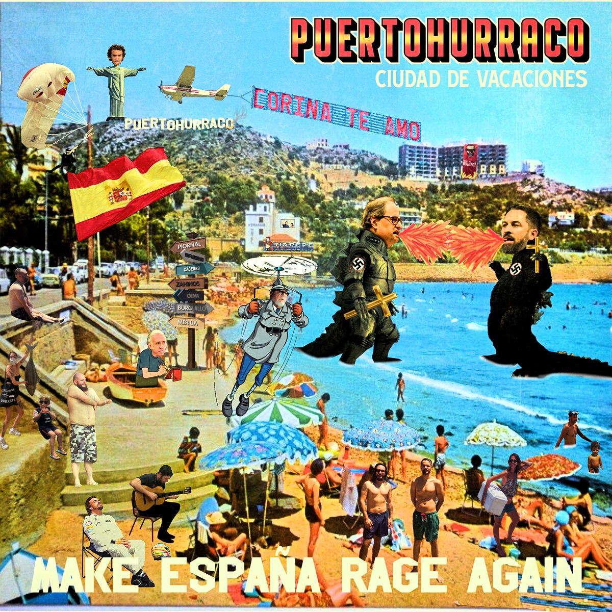 frankderground's tweet photo. Esta semana lanzamos el EP completo en todas las plataformas digitales, ya era hora! Entre todas las perlitas de este mal hablado se encuentra Make España Rage Again en la que me columpio con medio pais! 😊 https://t.co/Qutg4MM7x1