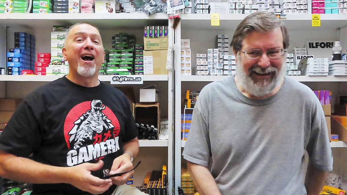 MrHolga's tweet photo. That's right. Another exciting @donsusedphoto YouTube video is coming later today. Here's a little preview of the shirts, the fun, the drama, and the suspense. See you later.
#photography #filmphotography #camerastore #filmstore #filmcamera #camerafilm @ILFORDPhoto @Kodak https://t.co/v2AierLpe7