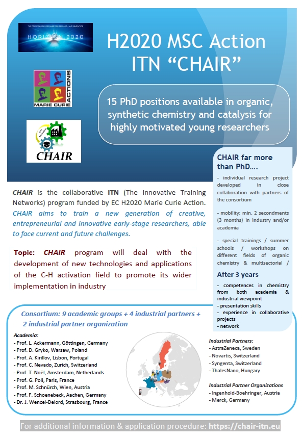 Michael Schnurch Looking For A Phd Position I Have Two Positions To Give Away Within A Marie Curie Itn Project And 15 Positions In Total Are To Be Filled For Details