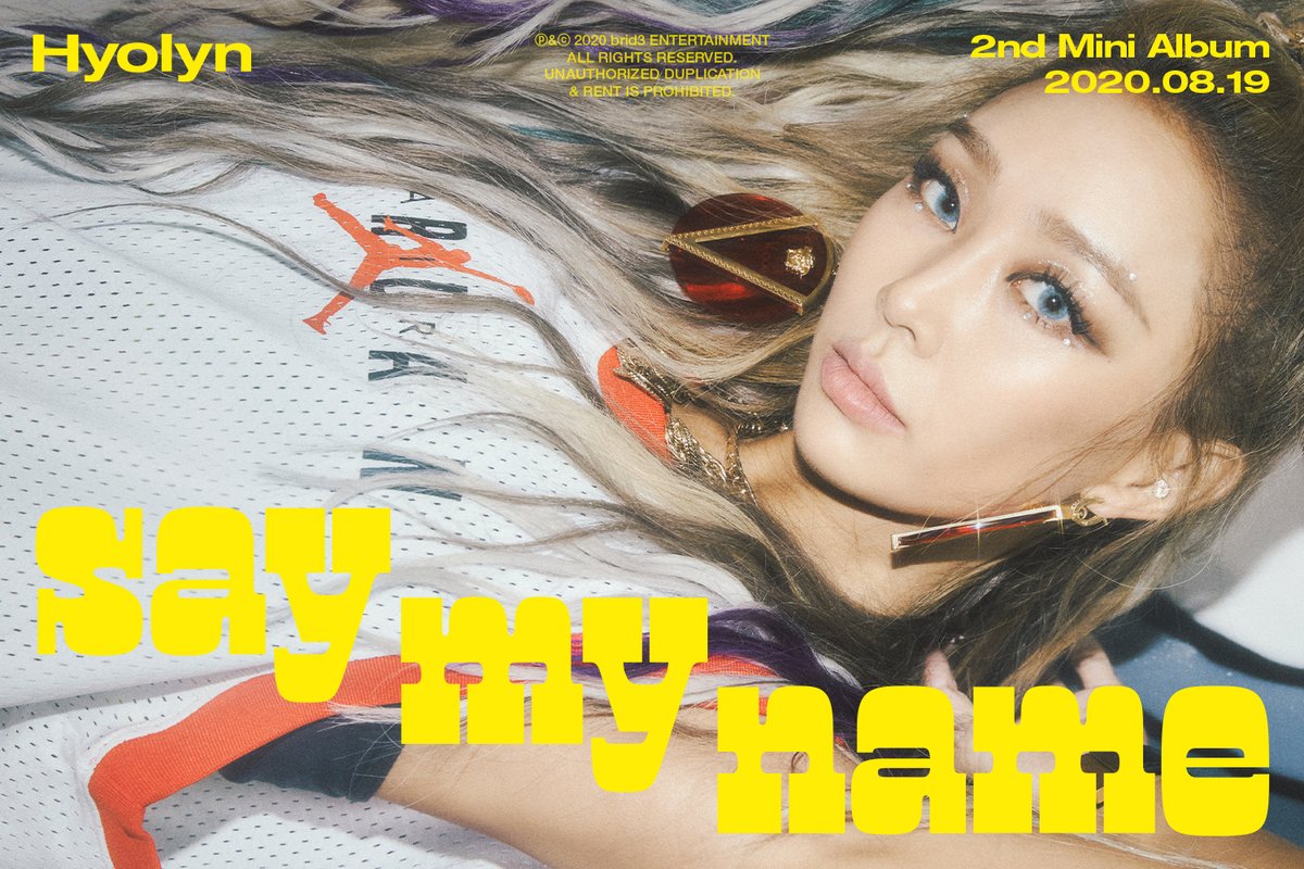 非売品のトレカ付き⭐ヒョリン ソロ⭐Hyolyn say my name ヒョリン｜セカンド・ミニアルバム『SAY MY NAME』 - TOWER RECORDS ONLINE