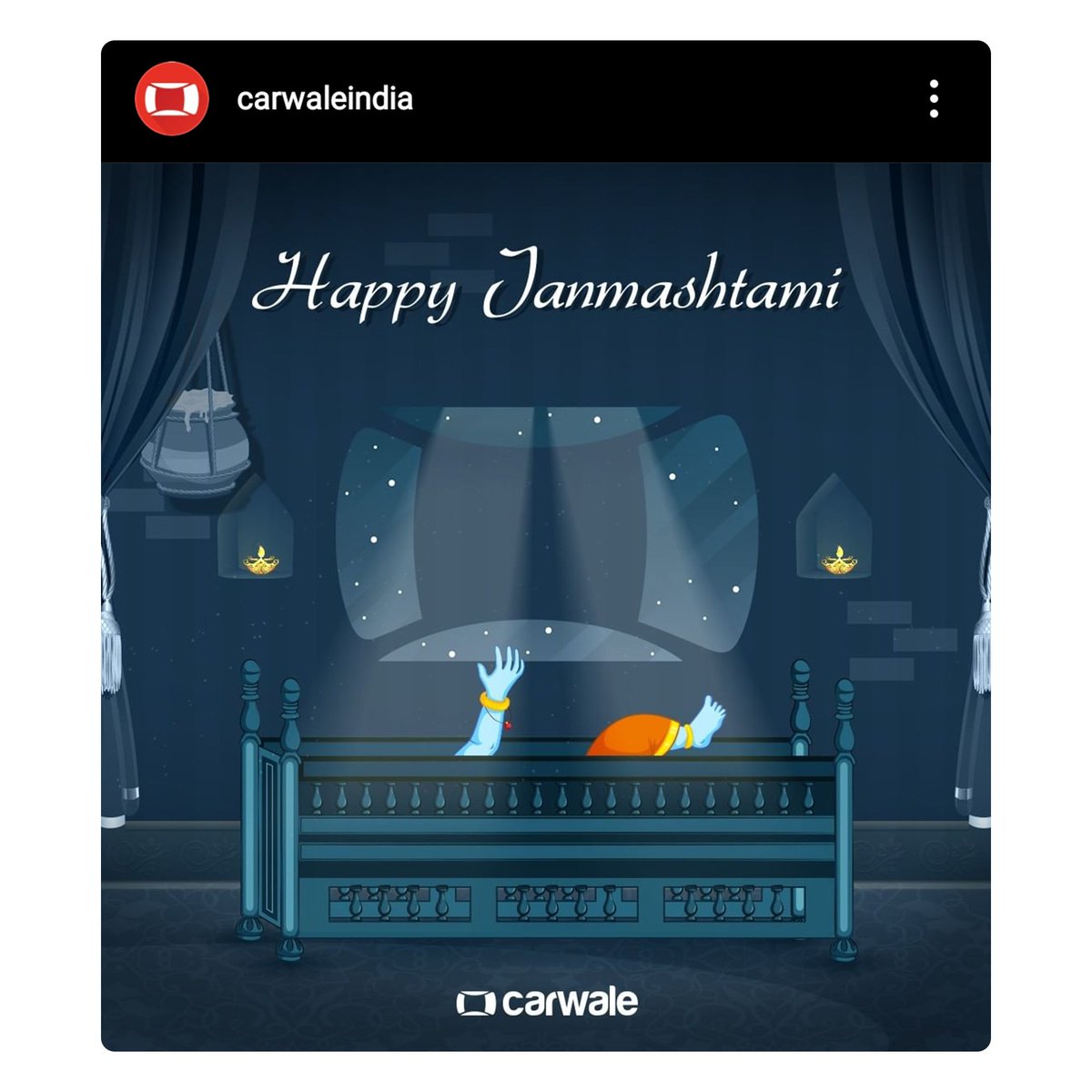 envisionedin's tweet photo. Brands celebrate #Janmashtami with quirky and subtle creatives representing the #NewNormal 

@ixigo @CarWale @DelhiAirport @oyorooms #HappyJanmashtami #janmashtami2020 https://t.co/jYVRPyDlPx