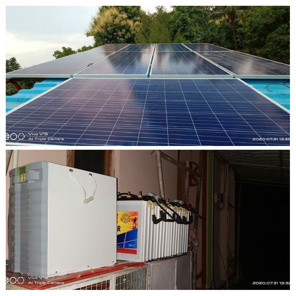 CruxPower's tweet photo. A 3kWp 5.2kVA Off-grid Solar System to cater to entire load of a house in #Keonjhar including Air Conditioner, Submersible Pump even during elongated blackout. Call on +91-7752003243 for your solution. Making people #AtmaNirbhar through #MoSolar https://t.co/bbROKeJPJ5