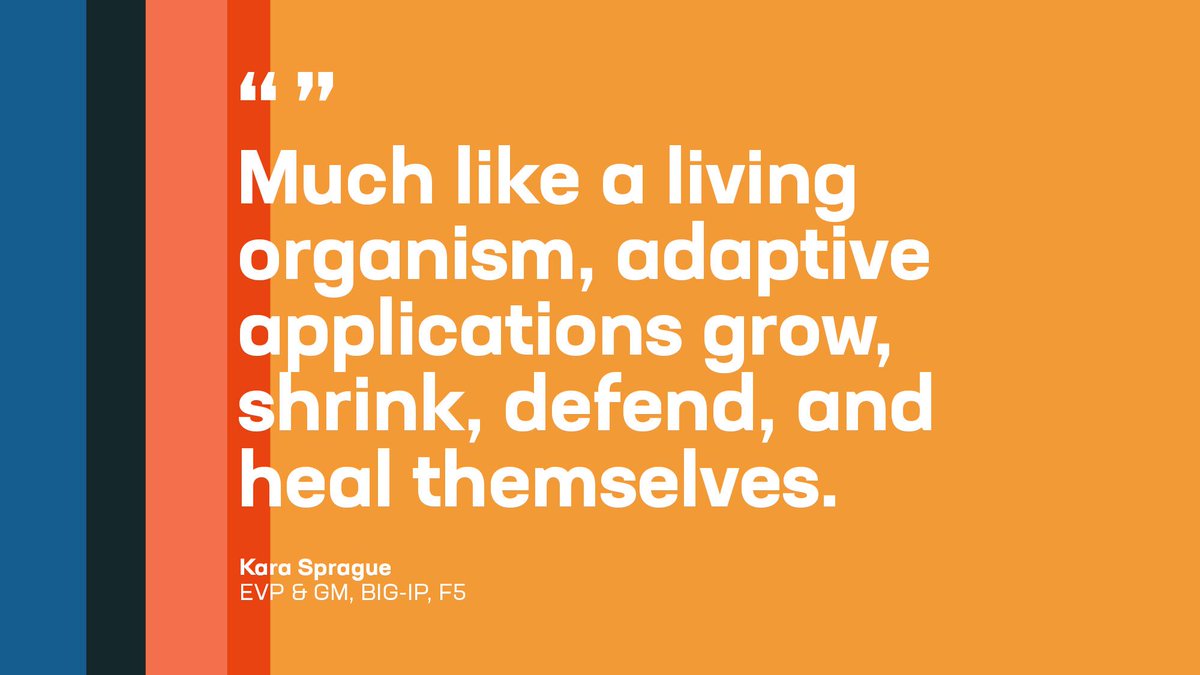 F5's tweet photo. To stay on top of an expanding app portfolio, you need increasingly sophisticated #automation—and adaptive applications are an important element of that. F5's @ksprague08 shares details: https://t.co/NV8wQ0qVjR https://t.co/29vvUhpB2B