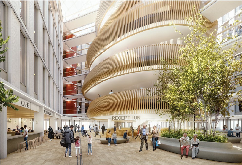 burohappold's tweet photo. We are delighted to be supporting Moorfields Eye Hospital, UCL and Moorfields Eye Charity who have launched a consultation on their early designs for a new world-leading integrated eye care, research and education centre, to be named ‘Oriel’ in Camden. 
 https://t.co/jZHpZnFmg0 https://t.co/x4lSnbos8E