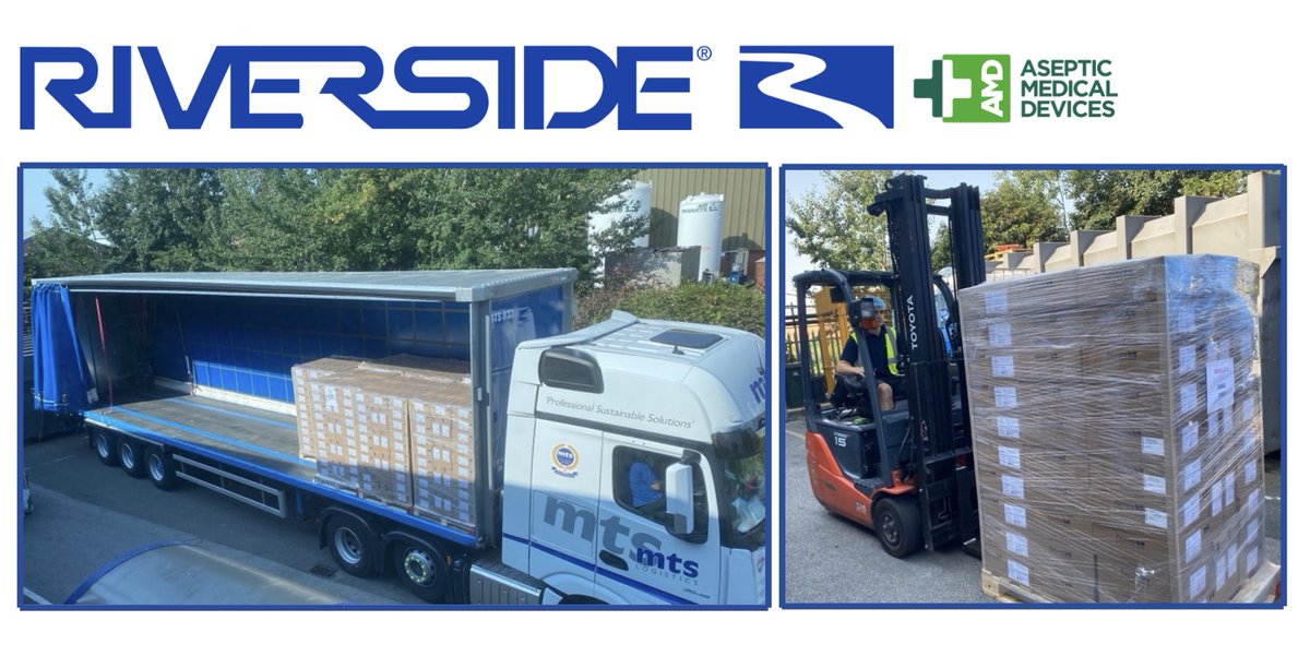 Our first delivery of 5 million face shields being delivered into NHS Supplies! These can also be purchased by the general public along with other PPE direct from the-shield.co.uk