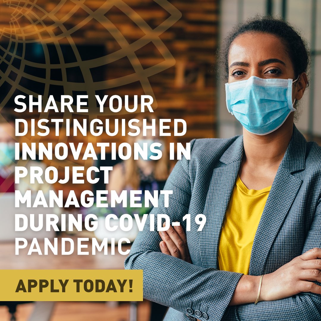 HBMAIPM's tweet photo. Identifying and assessing best and innovative practices in project management during the COVID-19 pandemic and learning from them, is one of the goals of the #HBMAIPM. Apply today.

https://t.co/EVcFLJjUs6 https://t.co/IcxQkl6hSL