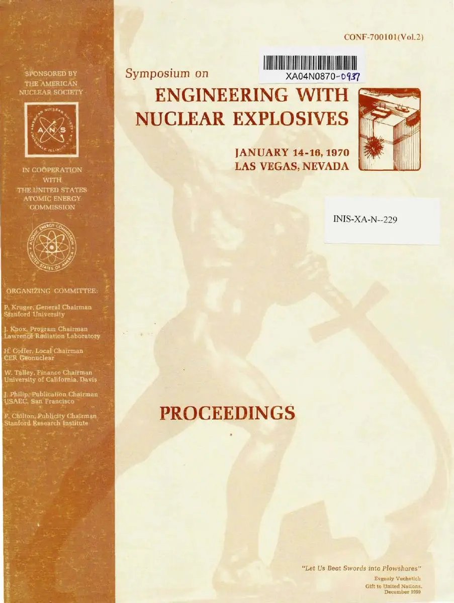 Richard M. Lessler noted in 1970 “Although it is theoretically possible to have no radioactivity produced by nuclear explosives, this goal has not been achieved" but LLNL had made or suggested modifications to minimize production of radionuclides24/ https://pdfs.semanticscholar.org/45fa/c905a35bdbd34c3f3fdae9b8aae8f521a365.pdf?_ga=2.127809739.779627821.1597230043-25543277.1597230043