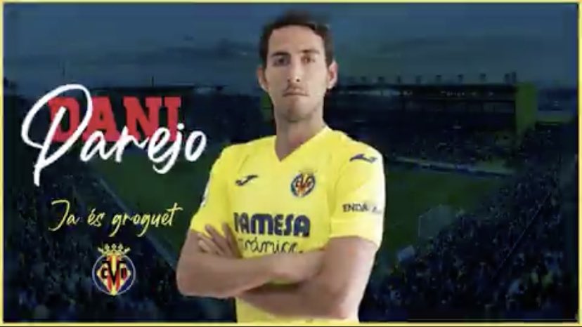  DONE DEAL  - August 12DANI PAREJO(Valencia to Villarreal )Age: 31Country: Spain Position: Midfielder Fee: Free transferContract: Until 2024  #LLL