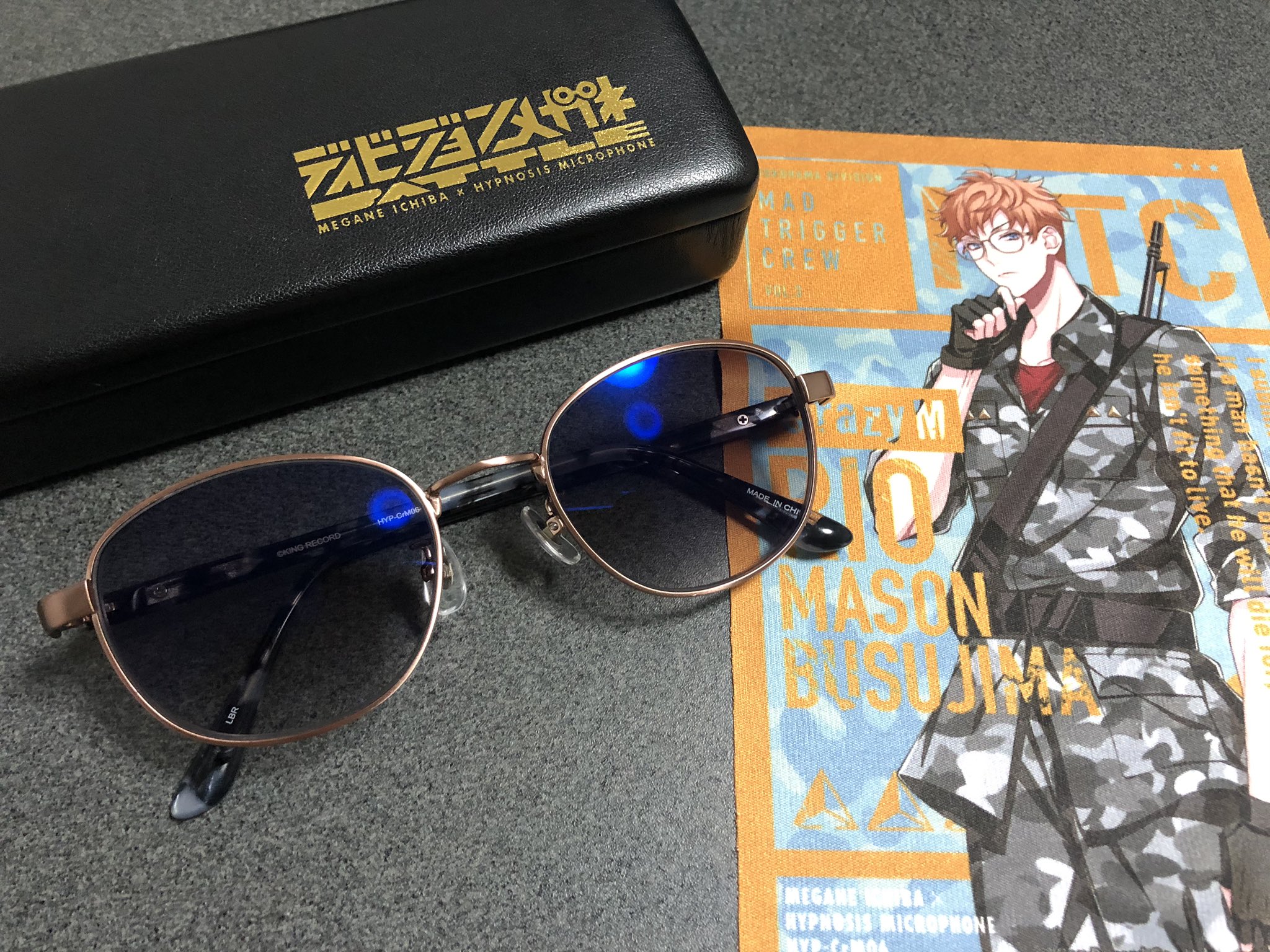 ヒプノシスマイク 毒島メイソン理鶯 眼鏡市場 コラボ ヒプノシスマイク 毒島メイソン理鶯 眼鏡市場 コラボ