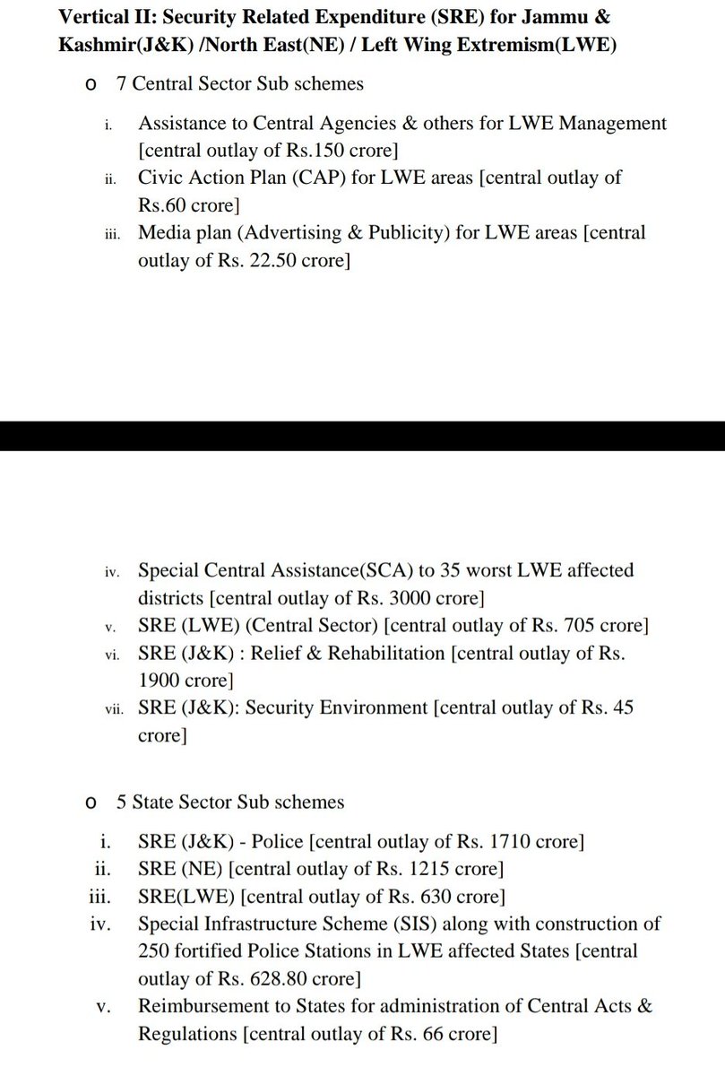 The Current govt seems to walking on a path promised by their leaders.An umbrella scheme of Modernisation of Police forces was launched in 2017 for a period of 3 yearsIts target areas for improvement were,CCTNSISPWE-PrisonForensic Infra & EquipmentSpecial focusLWENE