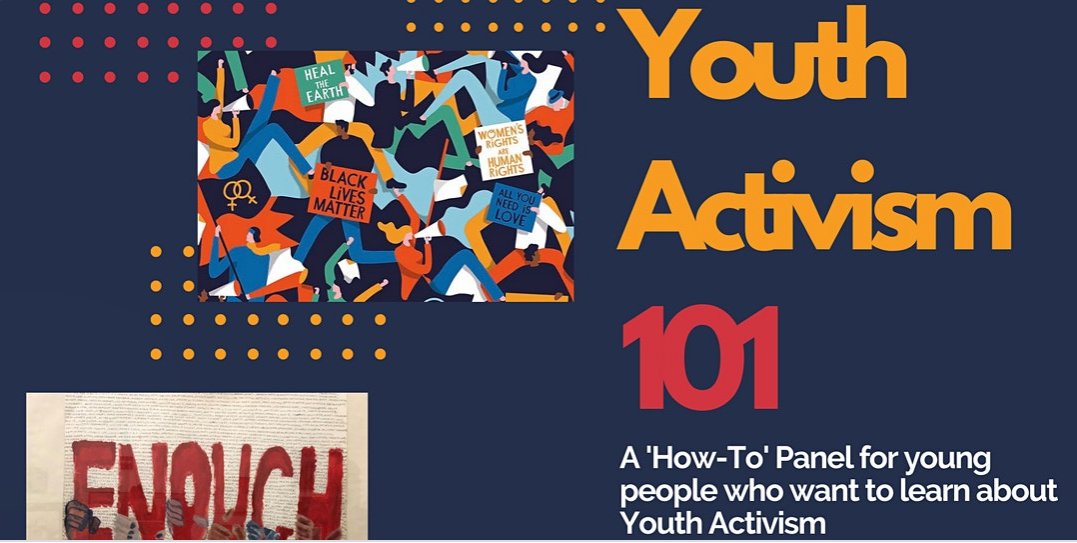 If you, or a young person you know, wants to learn about youth activism, sign up to this free how-to panel from  @PhoenixEdu_  @Freedom2LearnUK &  @ChangemakersL on 21 Aug:  https://bit.ly/2DBhJfd&nbsp; #Youth4GlobalAction  #PowerofYouth  #ActforChange