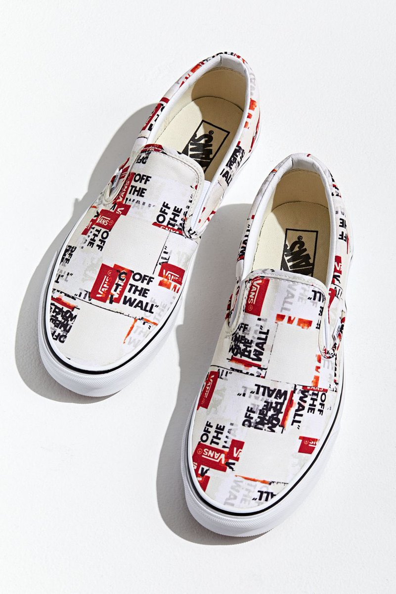 packing tape vans slip on
