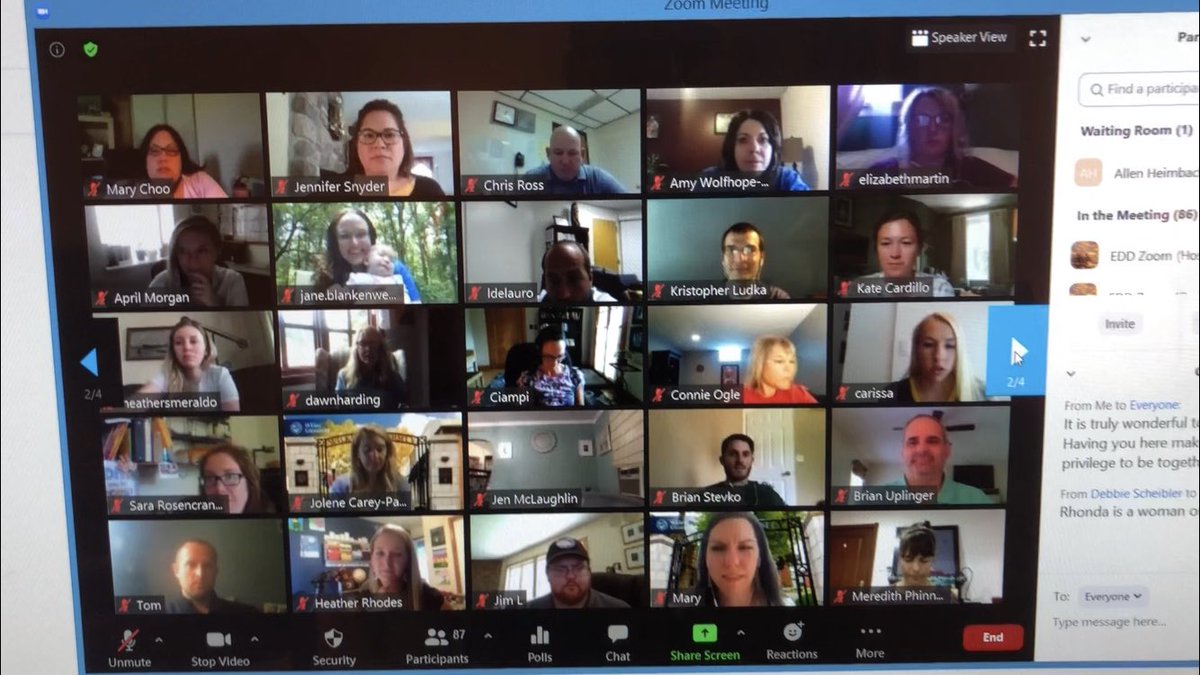 fredericksonty's tweet photo. Good morning @WilkesEdD! Our deepest gratitude for a stellar day 1 of Residency! Gotta love that disruption! #wilkesedd2020 https://t.co/mevCoz5UET