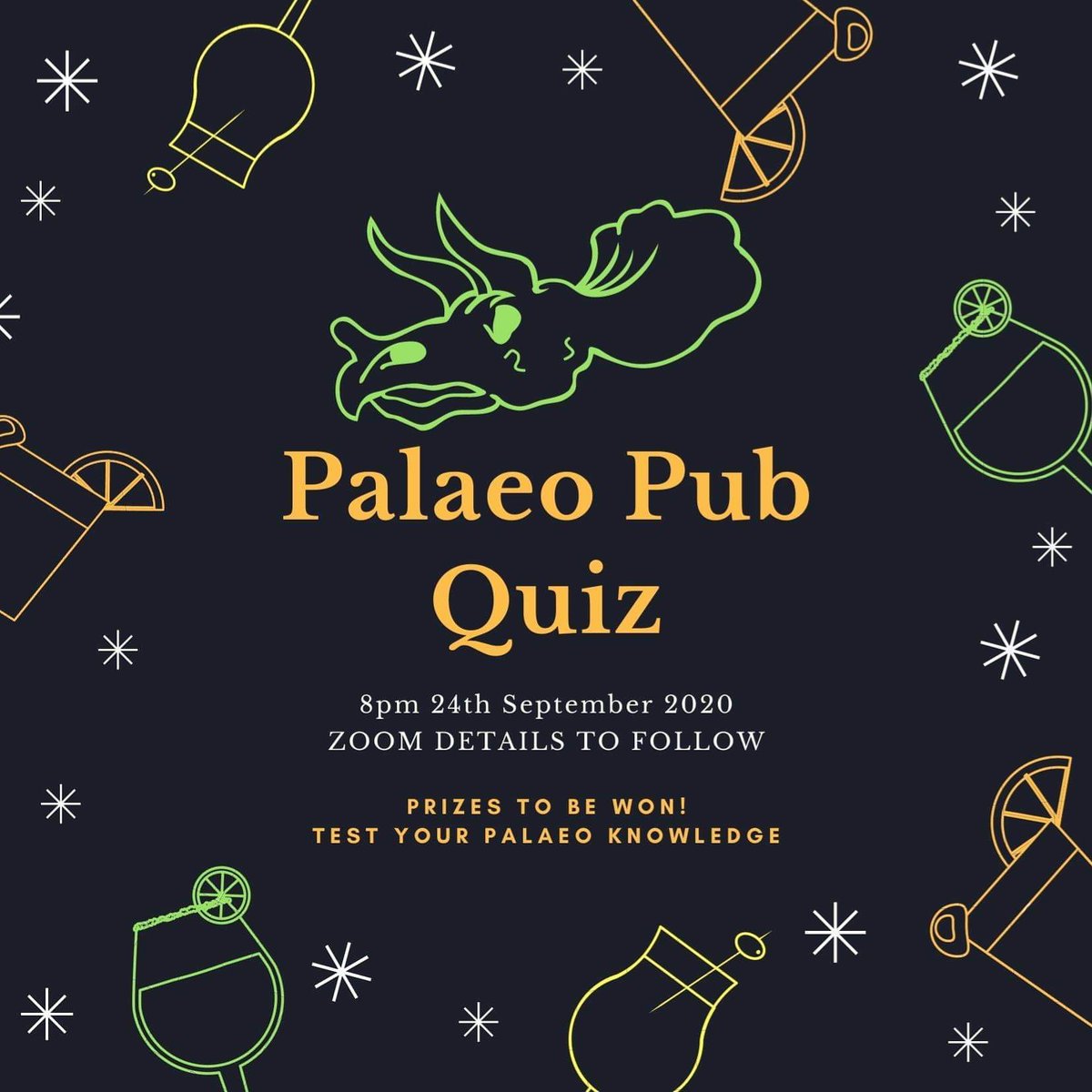 Hope you are all ready for our welcome week events! More info at Facebook.com/uoepalaeosoc/