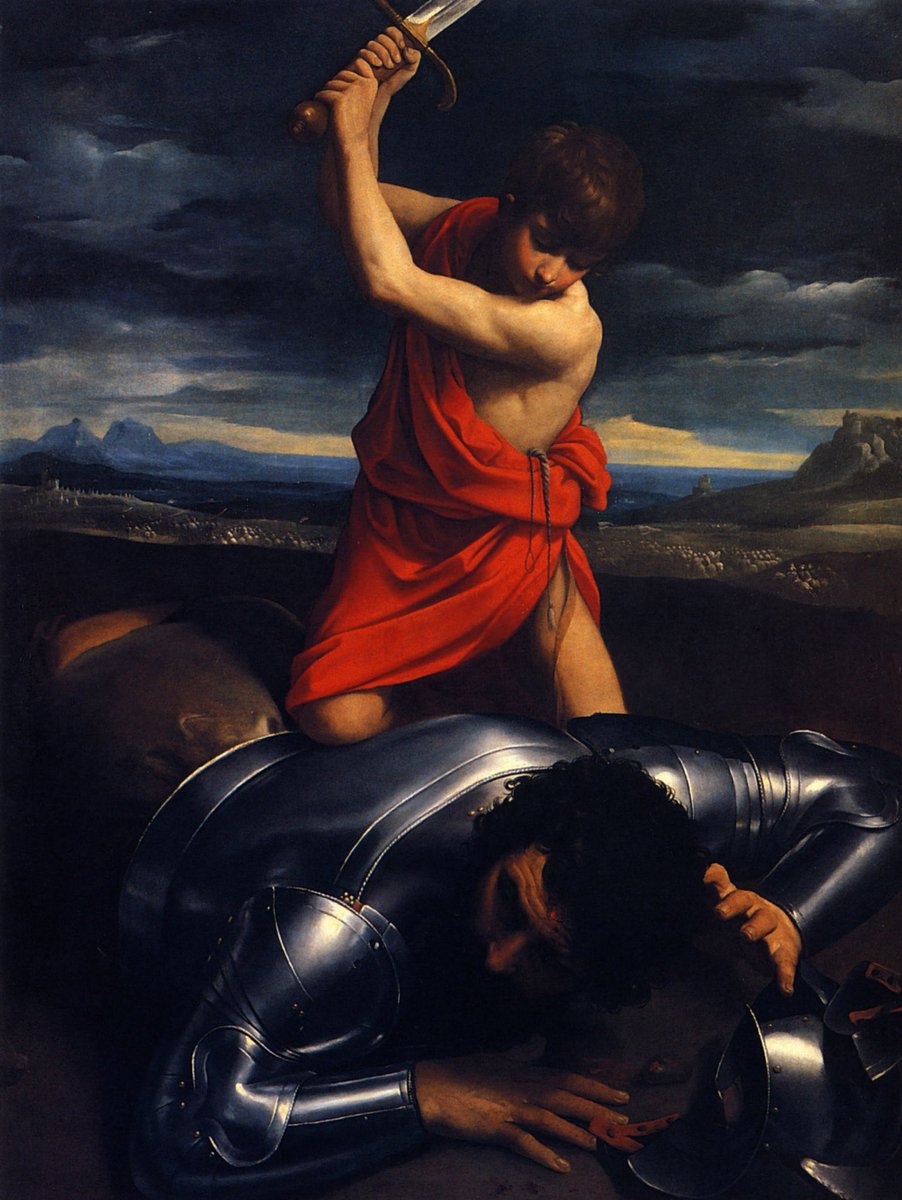 Arteymas_'s tweet photo. David y Goliat, 1610, Guido Reni. https://t.co/5dCfAljf8I