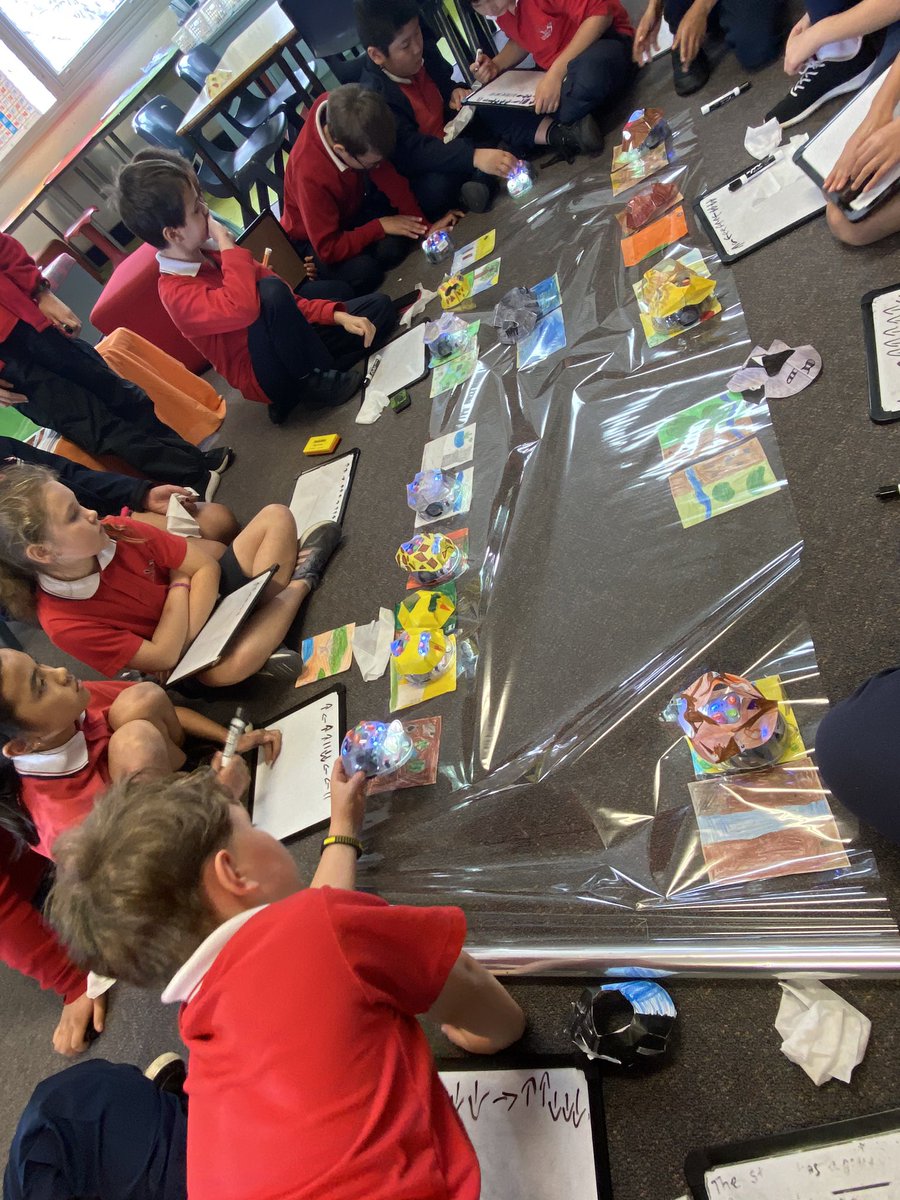 The zoo animals have been let out! 3/4B creating algorithms for their Blue Bot creatures. <a href="/rydalmereps/">Rydalmere Public</a> <a href="/bek_zadow/">Bek Zadow</a>