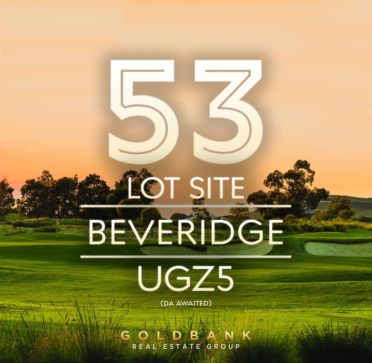 GoldbankGroup's tweet photo. For Sale By Goldbank Group:

PRIME POSITIONED DEVELOPMENT OPPORTUNITY - BEVERIDGE 3753

Highlights:

Site Area: 3.23 Hectares* 
Zoning: Urban Grwoth Zone Schedule 5
Precinct Structure Plan: Approved - Beveridge Central 
Lot Yield: 53 STCA https://t.co/7MLL9aaM01