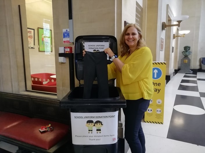 BristolCouncil's tweet photo. Our #UniformDrive gives you the chance to donate clean, unbranded school uniform in good condition to help #Bristol parents who may struggle to afford new uniforms this year. Donate at City Hall, 7am - 7pm, Mon-Fri until Friday 21 August.
Find out more: https://t.co/LcySHKXvF3 https://t.co/A8x7DDN1HJ