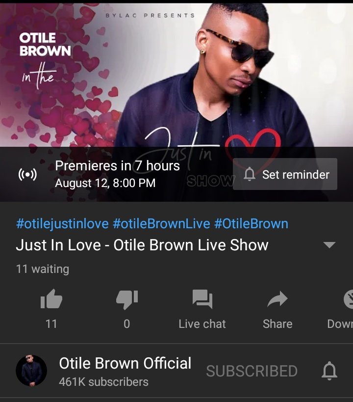 Sesyline_KE's tweet photo. Tonight on .@OtileBrown Instagram and YouTube walls there will be a live show, don't miss out guys. The show of the year is here for us. Ukimiss utaambia nini watu? Kosa uchekwe. #OtileBrown https://t.co/cZsurpvcnL