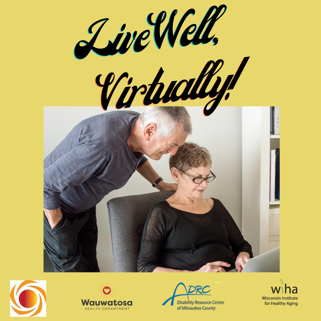 HealthyTosa's tweet photo. Want to learn how to gain control of your aches, pains or fatigue? Join us for a 6 week Living Well with Chronic Conditions online workshop. Tuesdays starting Sept 15 - Oct 20 from 12:30pm-3:00pm. Registration is required. Call Carmen with ?'s or to register at 414-479-8947. https://t.co/DUba8mcfGI