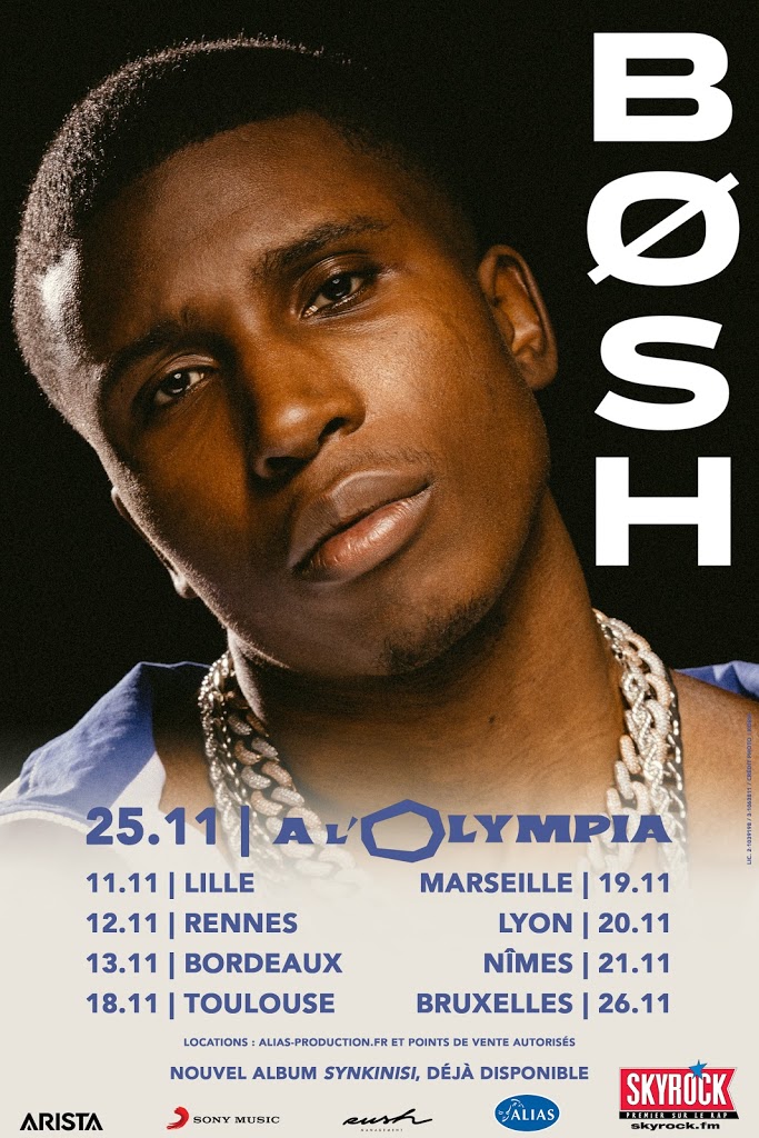 🎤 Bosh <a href="/Boshlepere/">SHEUBO</a> sera en concert , le 25 novembre 2020 , à l'Olympia de Paris - Agenda 🎟️ bosh.lnk.to/Tournee