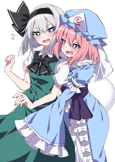 「ようむ～お腹すいたぁ～。。」

「さっき食べたばかりじゃないですか!」 
