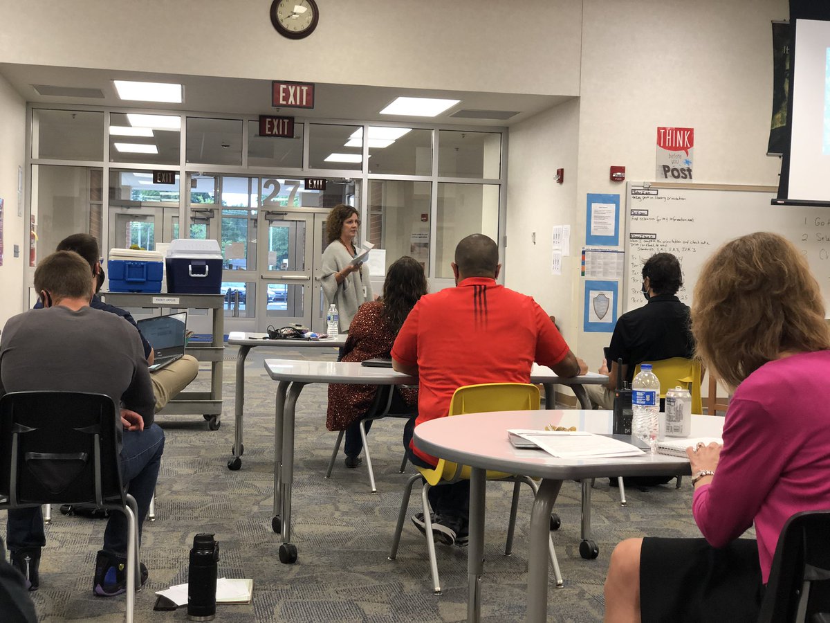 avonnorth1's tweet photo. Great being together for PD!  It’s been too long!   Thanks @Ali_west37 &amp; @TheOfficerCraig for talking about SEL &amp; CPS reporting. https://t.co/CGpx0Eey3C
