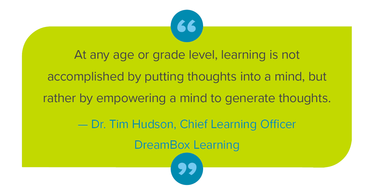 Our Math lessons are designed to ensure that the student is doing the thinking and growing from any challenging content.  #DreamBoxMath #math #onlinemath