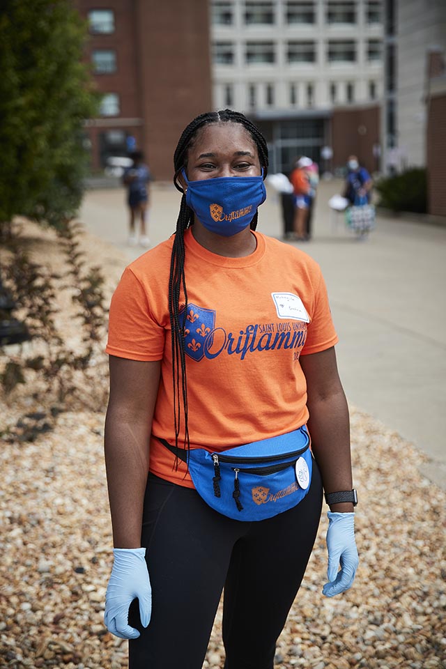 SLU_Official's tweet photo. Move-in looks different this year, but we're so glad to welcome our Billikens back to campus. Stay on top of the latest updates at https://t.co/qwuTC2pUNC https://t.co/yk8lqHluaQ