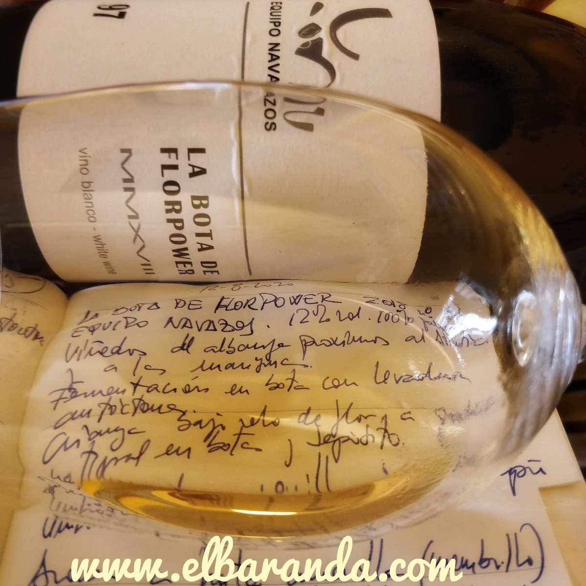 elbaranda's tweet photo. La Bota de Florpower 2018 nº 97 del @equiponavazos.
100% Palomino fino. 12,5 % vol.
Quizás la mejor "florpower" que he probado en cuanto a complejidad, elegancia, volumen y longitud. Realmente excelente. 👌
#winebblogger #winelover #spaniswine #palominofino #florpower #tastetime https://t.co/5paxuxLoad