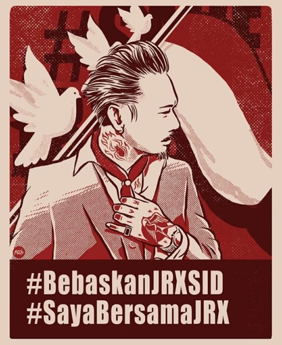 Faturvlady1's tweet image. DEMOCRAZY is dead!!! 
#BebaskanJRXSID 
#Jerinx 👊