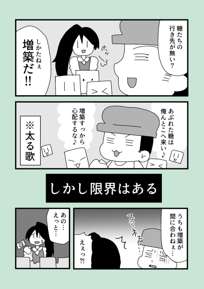 【高血糖の状態の体内を擬人化漫画にしてみた 1】

血液中の糖が多いと、その糖が血管や神経を傷つけていくので、各種合併症の原因になるようです。

※合併症
網膜症・腎症・神経障害 