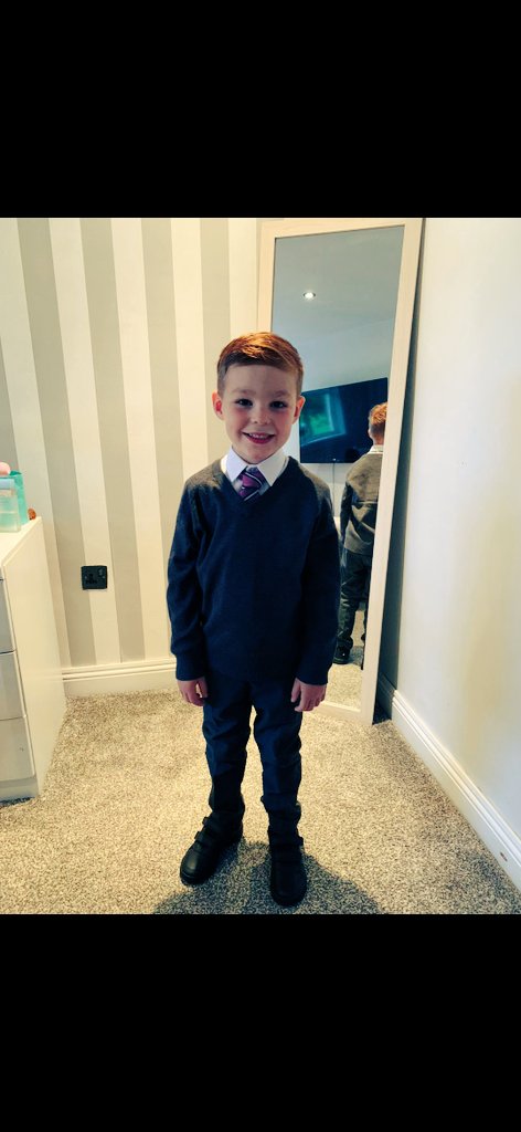 Archies first day of P1 today, so proud of him ❤️