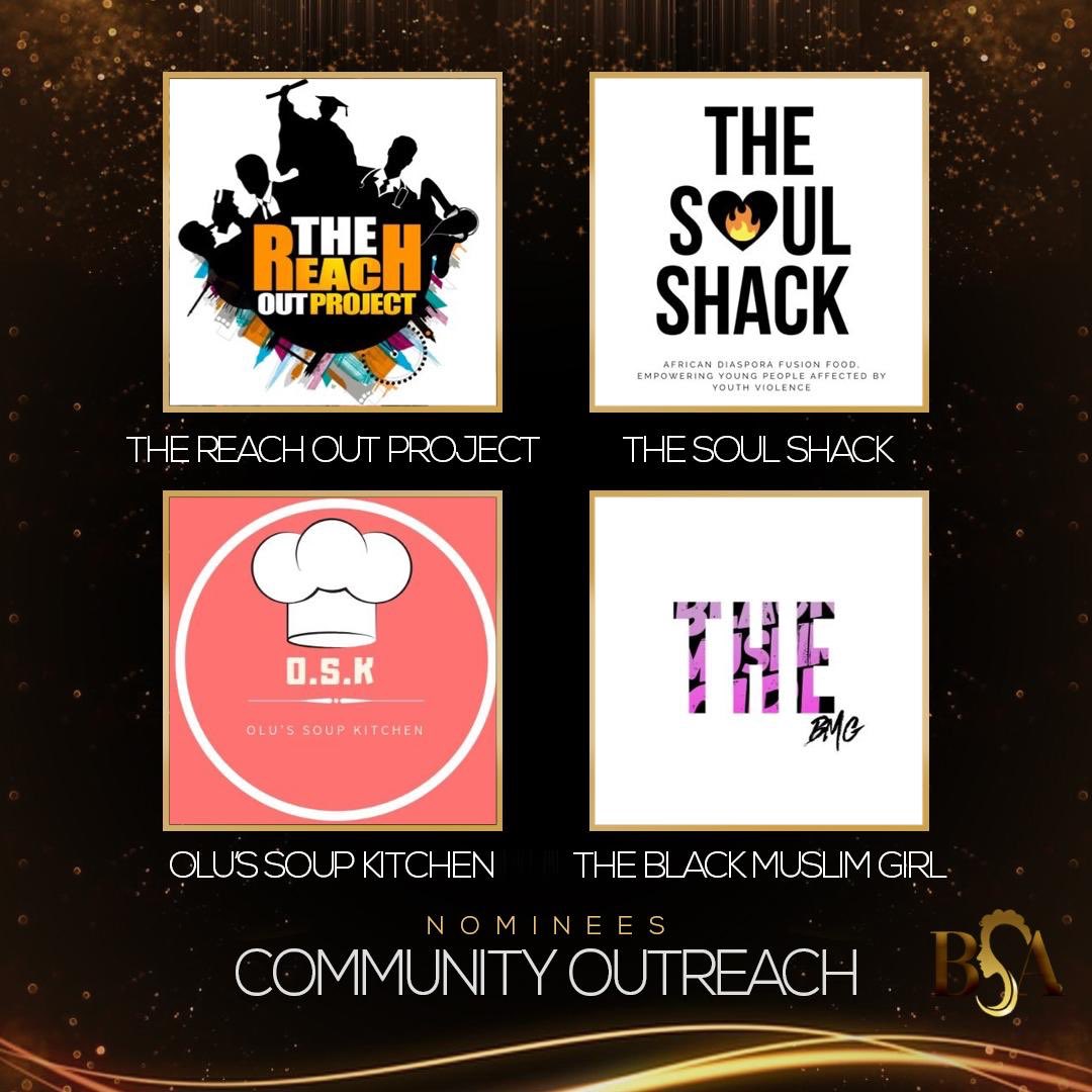 #BrownSugarAwards2020 ✨

Thank you for all of your nominations. The finalists for the Community Outreach Award are: <a href="/TheReachOutProj/">#TheReachOutProject</a> <a href="/TheSoulShackLDN/">The Soul Shack LDN CIC</a> <a href="/OluSoupKitchen/">OlusSoupKitchen</a> @TBMGtweets 

Have a look at the amazing work they are doing &amp; vote for your fav here: brownsugarmovement.com/brown-sugar-aw…