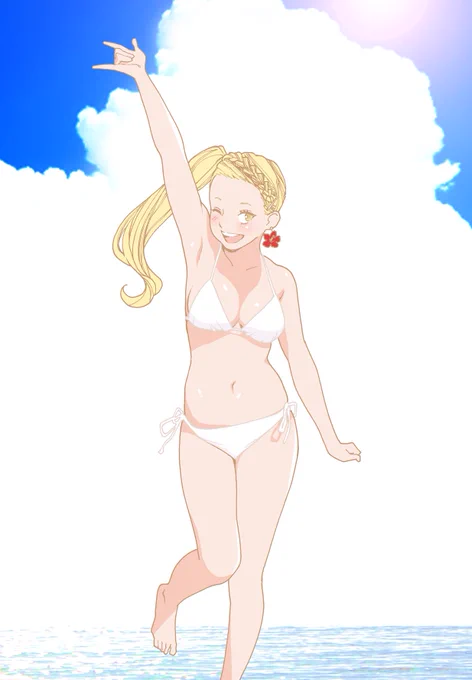 「あーちゃん、どこ見とん?ここ見とん?どこ見とん!」 