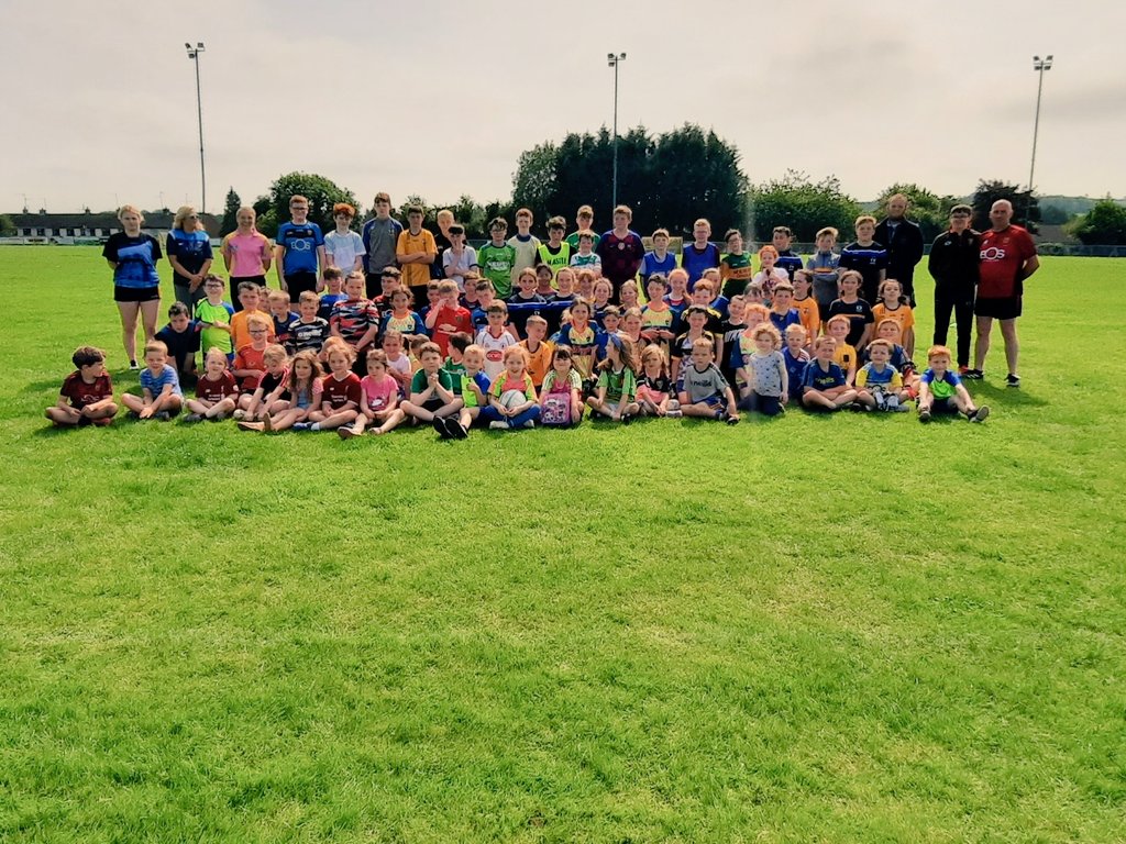 And that's a wrap 👏  thankyou to everyone who attended our summer camp <a href="/tullylishgaa/">Tullylish GAC</a> what a fantastic 3 days we had😎 we finished today with an All Ireland and skill and games day for the younger groups was wonderful to see so many smiles 😀 #kidsof2020 #getoutgetactive #GAA #🏐