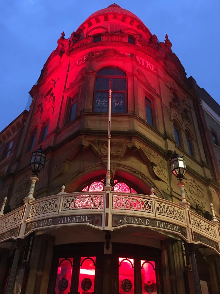 visitBlackpool's tweet photo. Last night landmarks and venues around the country turned red for the national Red Alert Campaign in a bid to save the events industry during this difficult time.

Here's what it looked like in Blackpool 🚨

#wemakeevents #LightItInRed 

📷 Karl Houghton / @SBFXwireless https://t.co/6wK3pqmSLg